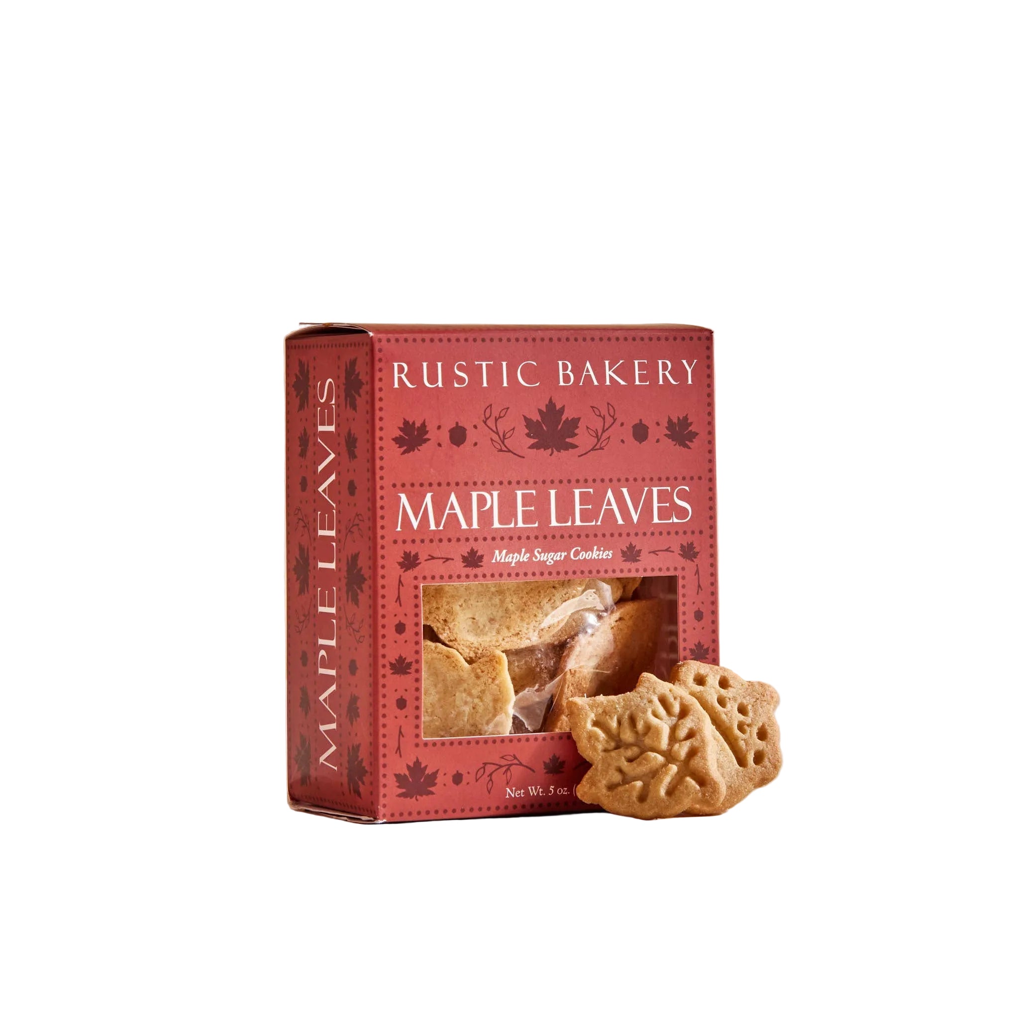 Maple Leaves Cookies - Rustic Bakery | Poppins & Post