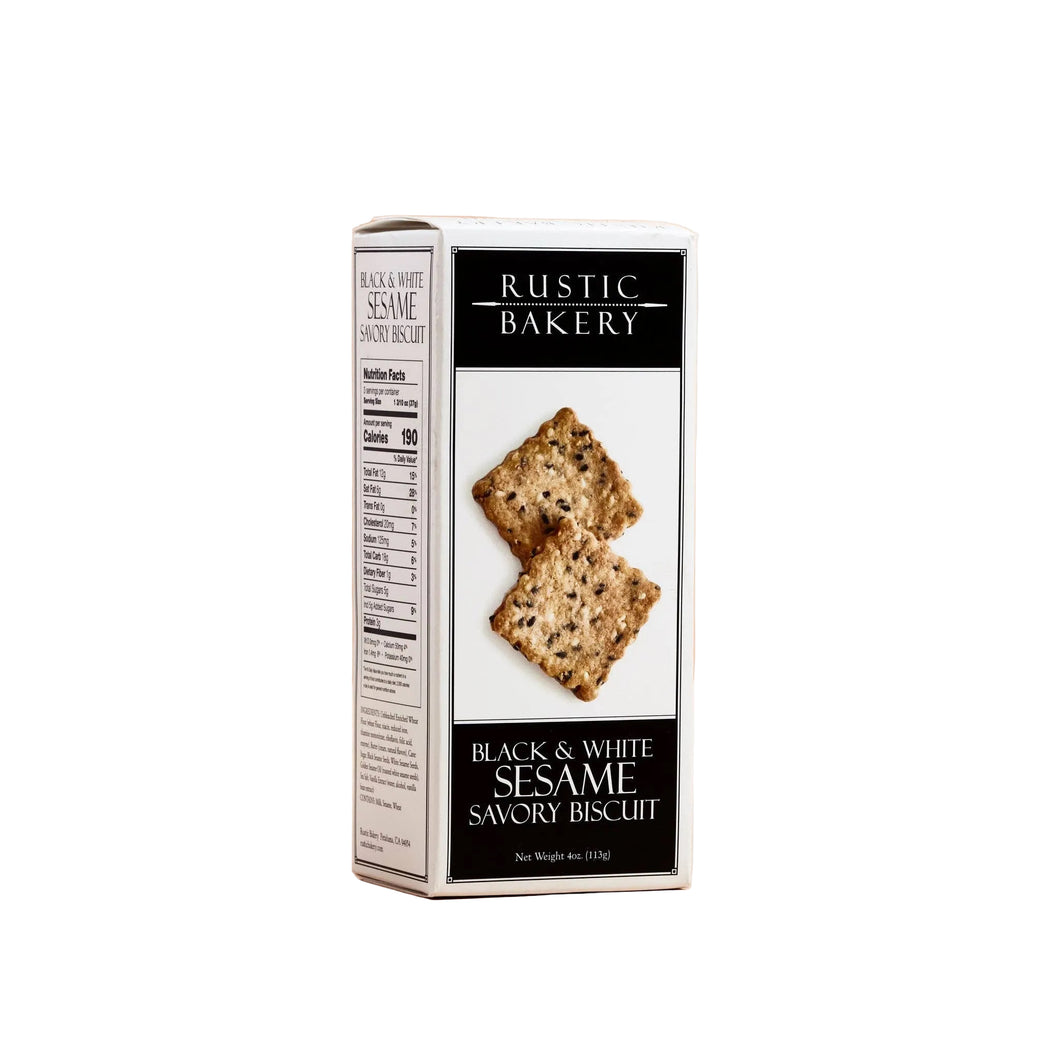 Black & White Sesame Biscuit