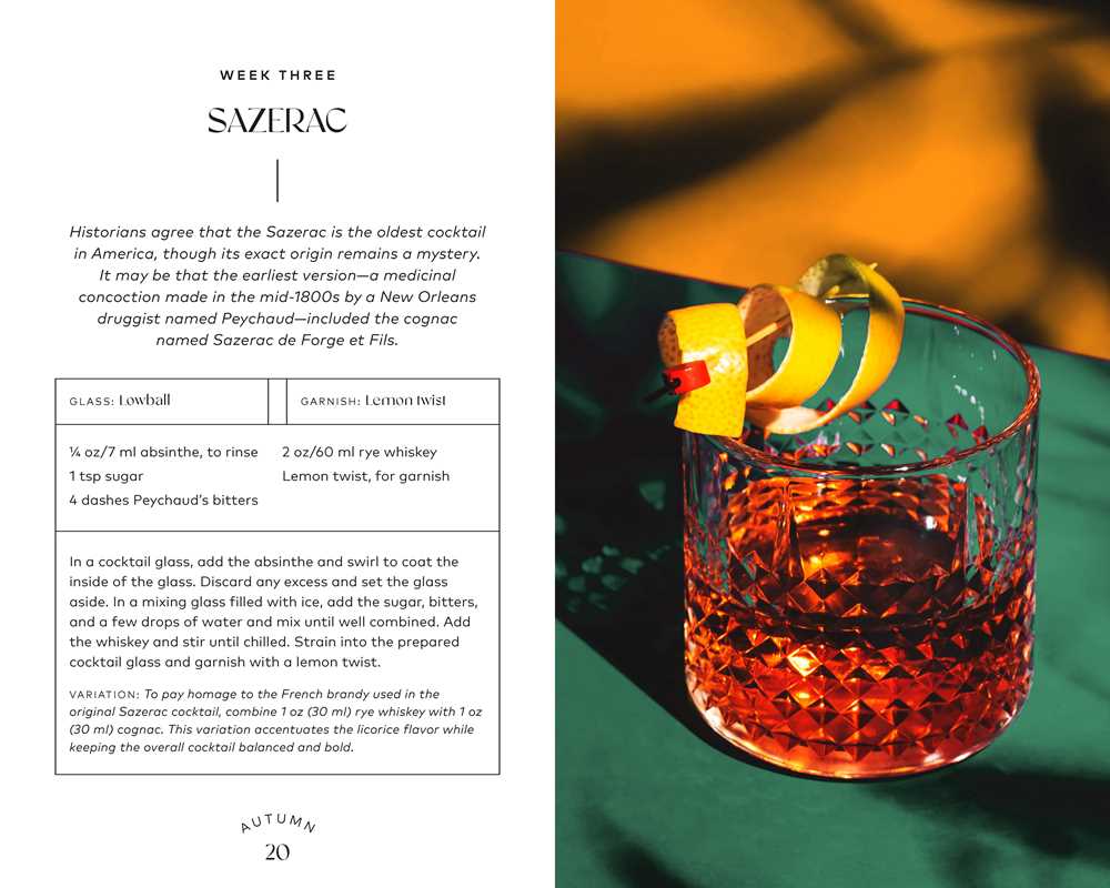 Open book titled "Friday Night Cocktails" by A.J. Dean, featuring colorful cocktail recipes on the pages.