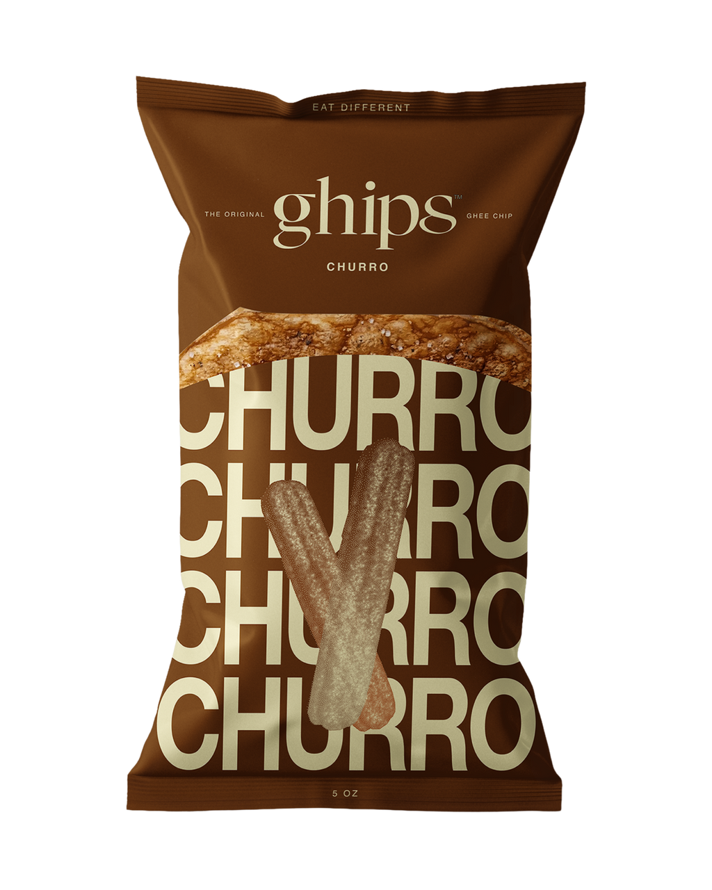 Ghips Churro Ghee Potato Chips — 5 oz