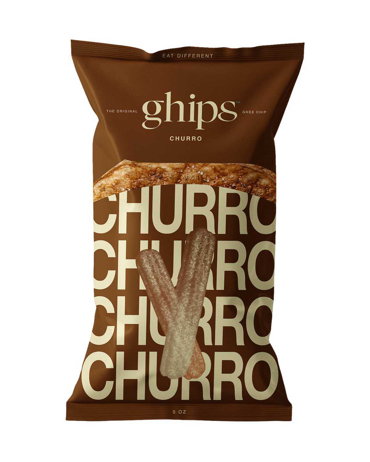 Ghips Churro Ghee Potato Chips — 5 oz