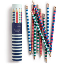 E. Frances- Varsity Stripes Set of 10 Pencils