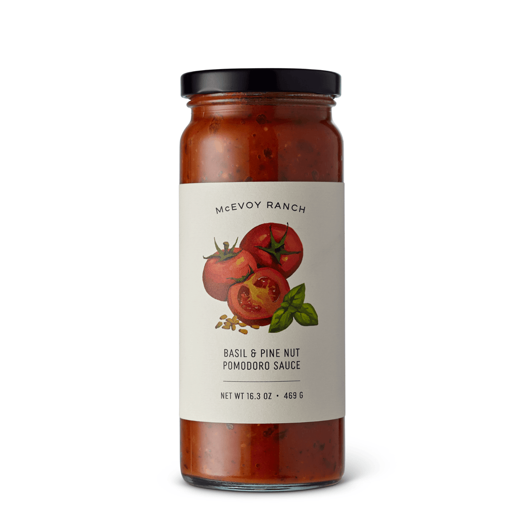 Basil & Pine Nut Pomodoro Sauce 16 OZ