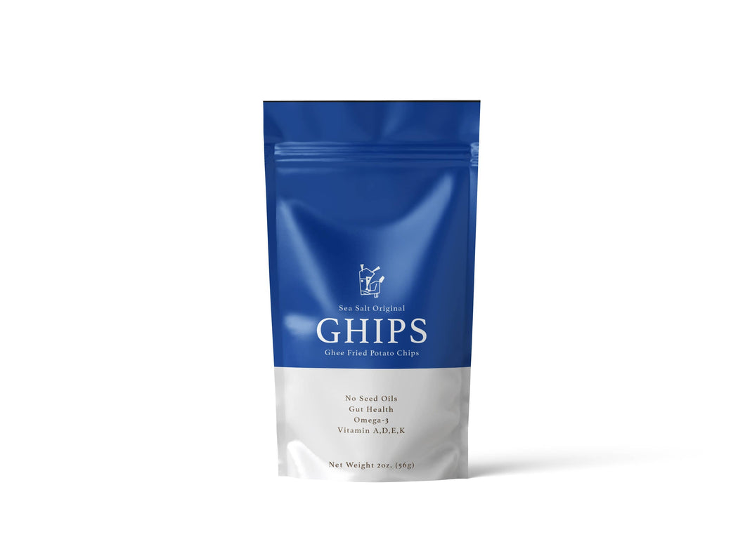 Ghee Potato Chips - Sea Salt