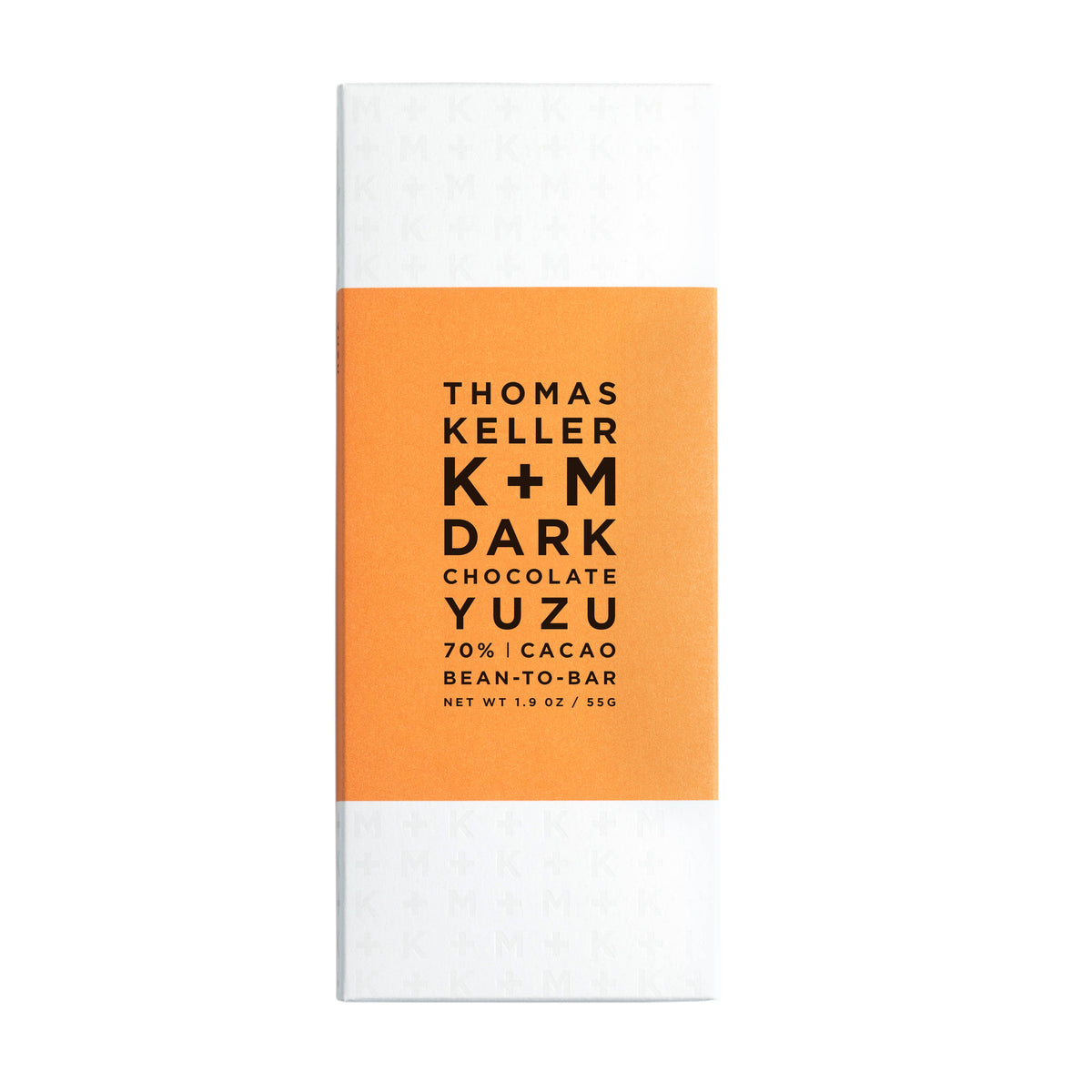 K+M 70% Yuzu Dark Chocolate Bar - 1.9 oz