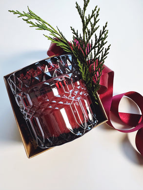 Crystal Candle- Gift Wrapped