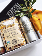 Poppins & Post Napa Valley Favorites Gift Box featuring assorted local snacks and treats in a decorative gift box.