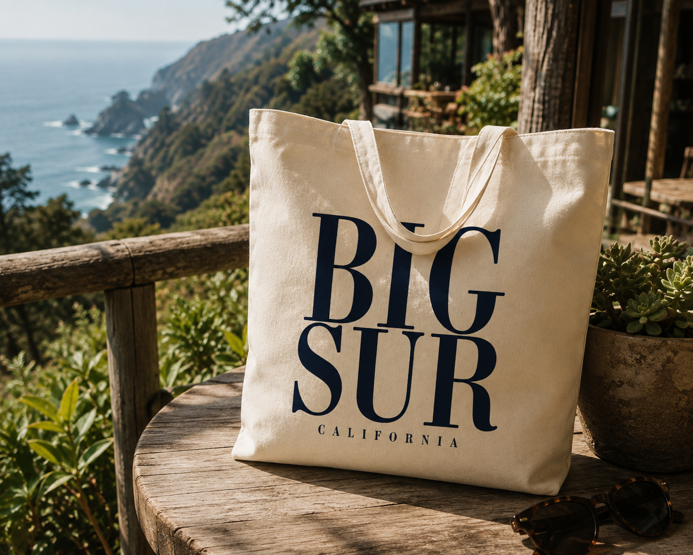 Big Sur, California Tote Bag