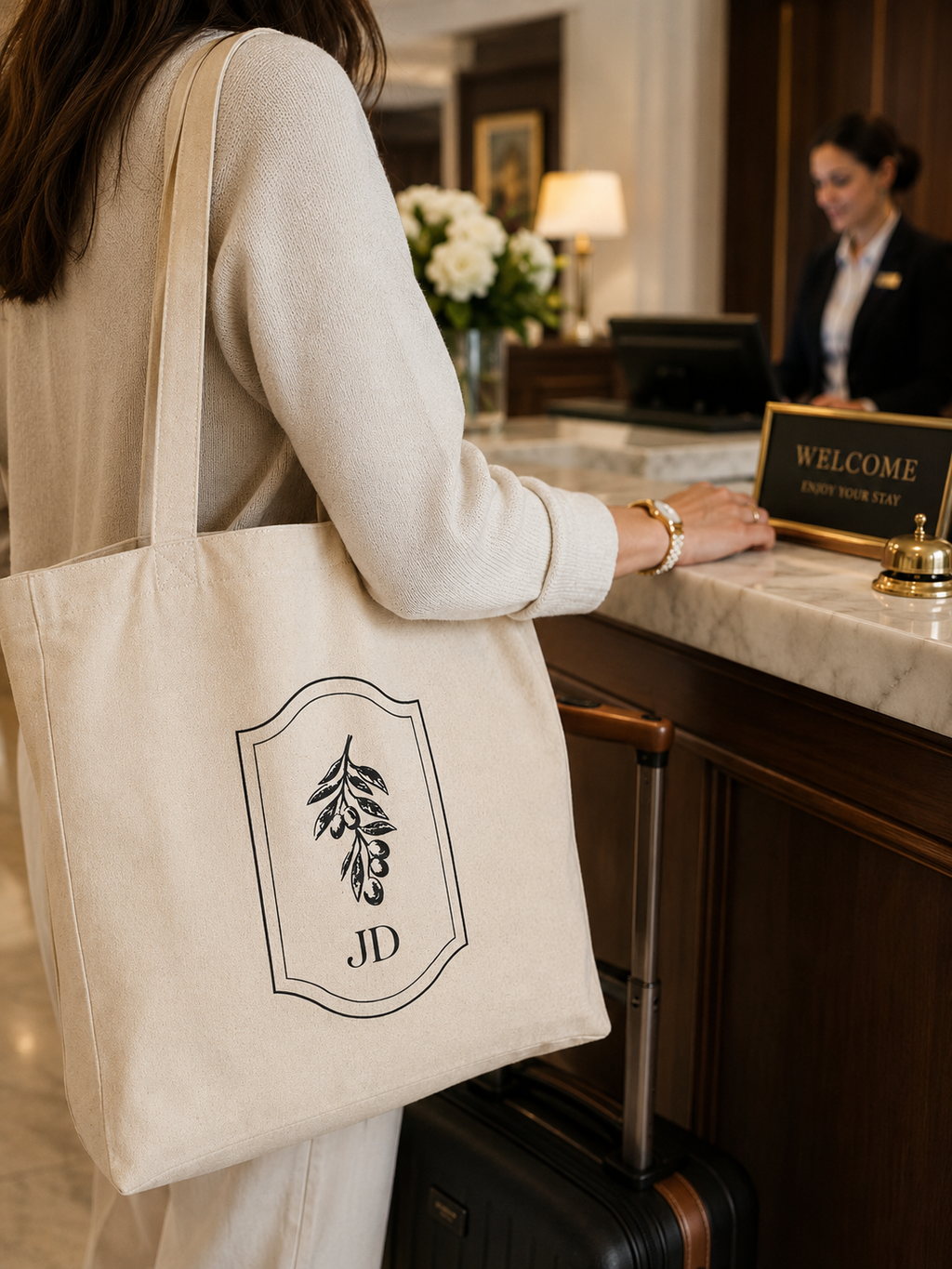 Custom Printed Canvas Tote Bags – Set of 100