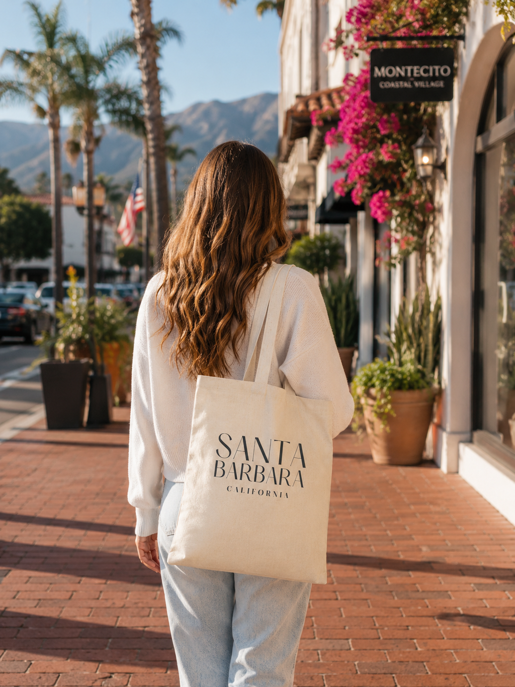 Santa Barbara, California Tote Bag
