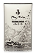 Dick Taylor Fleur de Sel 73% dark chocolate bar from Dick Taylor Craft Chocolate, showcasing a rich, textured chocolate with fleur de sel topping.