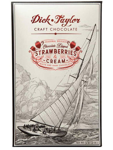 Chocolate Dipped Strawberries & Cream