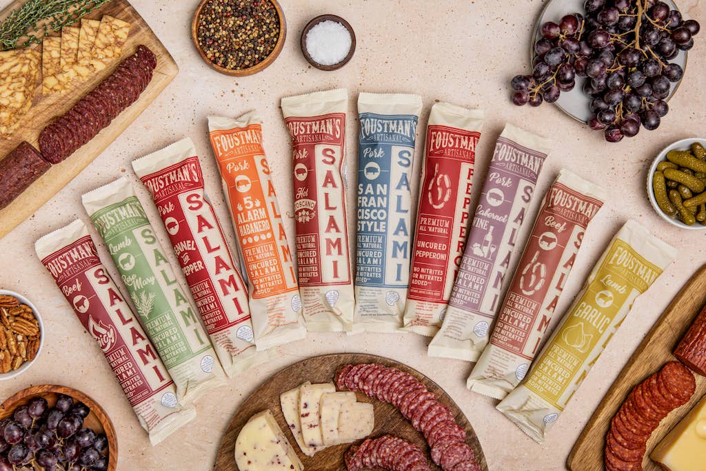 Foustman's San Francisco Style Uncured Salami - 8 oz
