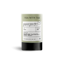 Jasmine Green Tea Mini Tube Gift by Tea with Tae showing five tea bags in a compact, decorative tube for gifting.