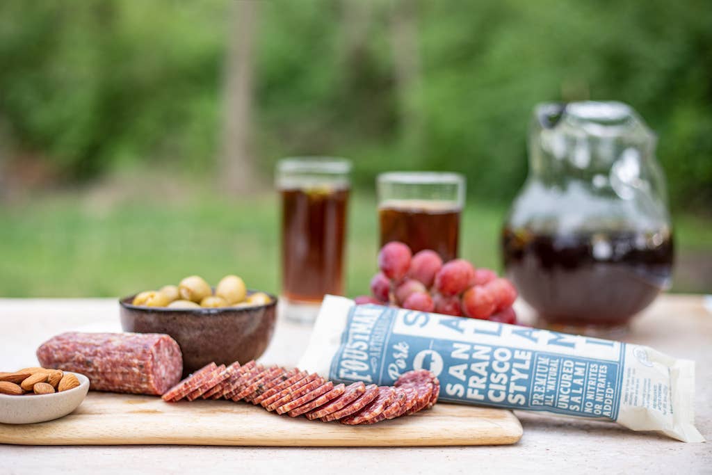 Foustman's San Francisco Style Uncured Salami - 8 oz