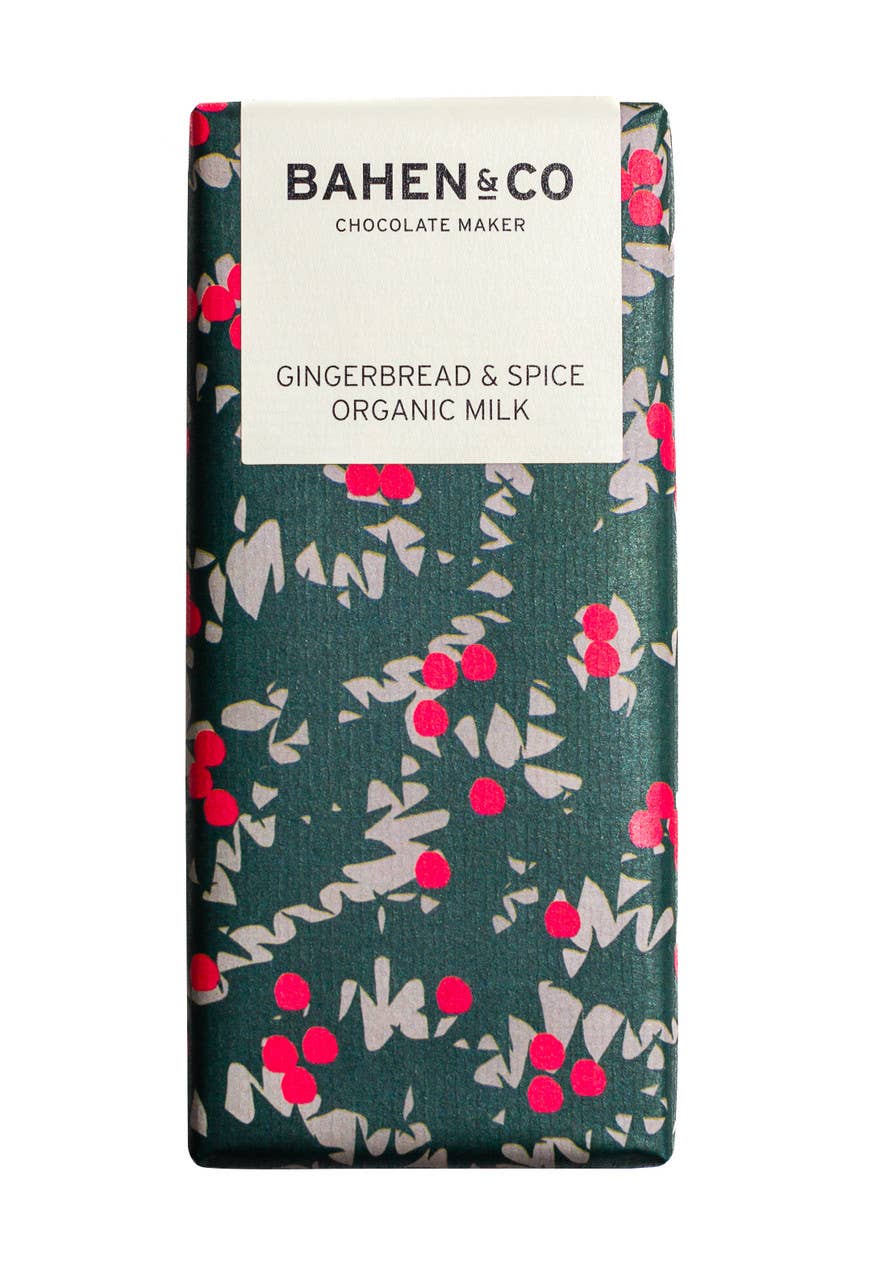 Bahen & Co.- Gingerbread & Spice Organic Milk Chocolate
