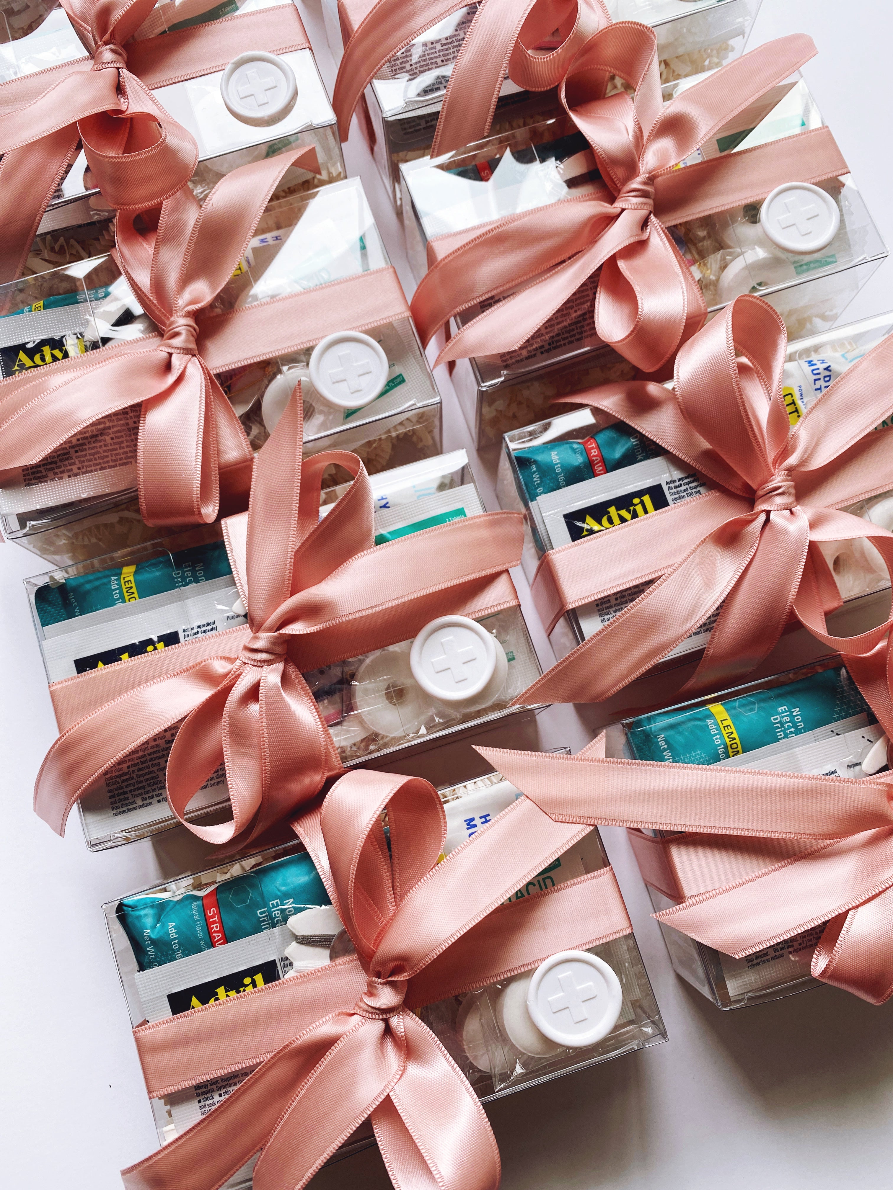 Poppins & Post Recovery Kit set of 10, includes essential tools for post-surgical or injury recovery, neatly arranged in a box.
