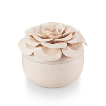 Ceramic Floral Candle